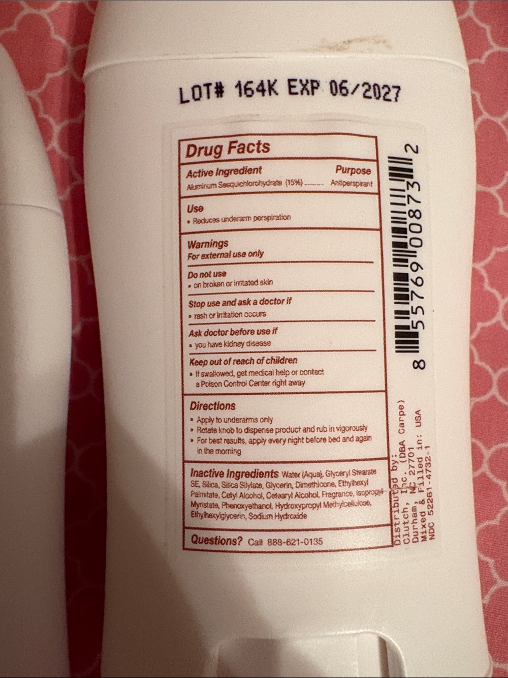 NEW 3pk Carpe Antiperspirant Underarm Lotion - Picture 5 of 7
